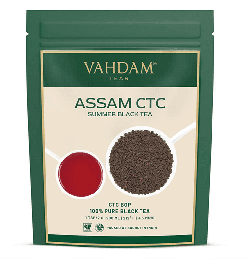 assam loose leaf black tea ctc