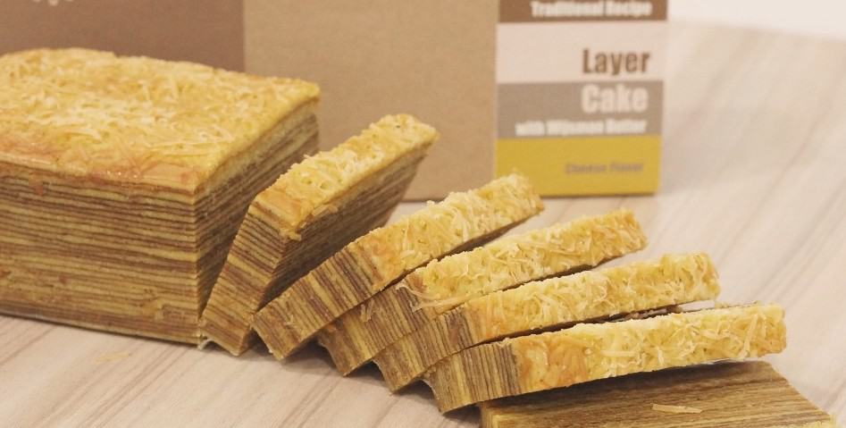 cheese indonesian layer cake