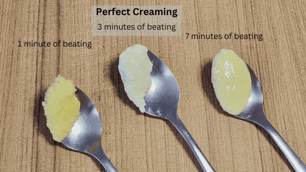 perfect creaming time